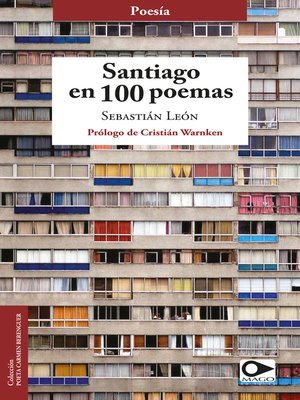 cover image of Santiago en 100 poemas